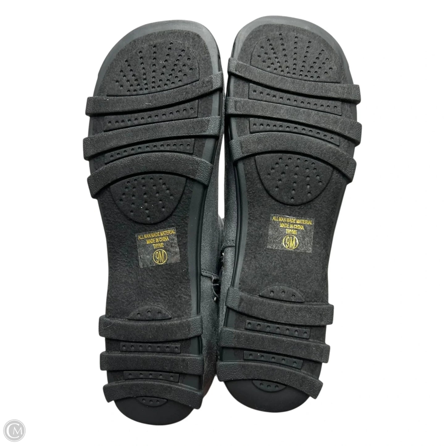 Boots Mid-calf Flats By Unr8ed In Grey, Size: 9