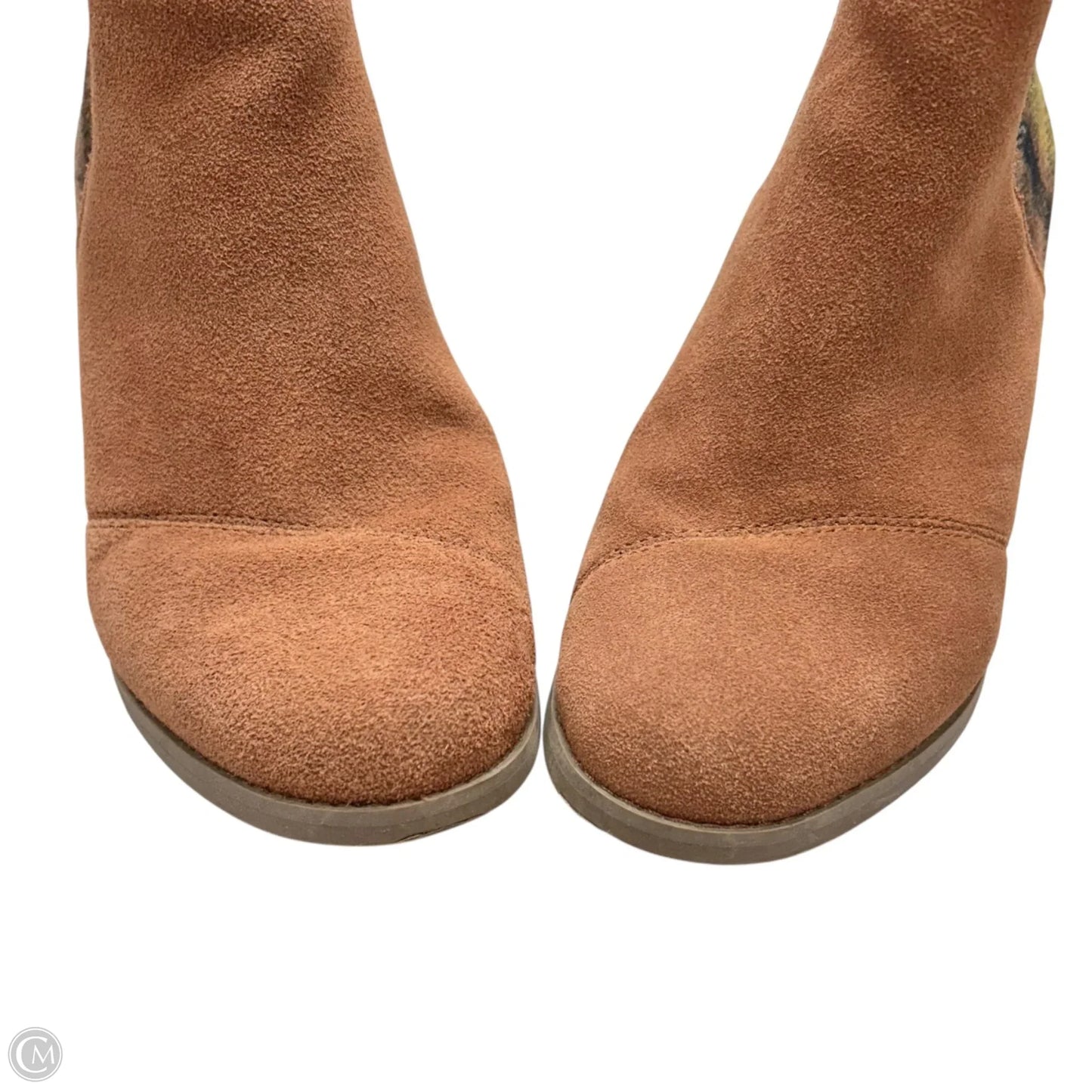Boots Ankle Flats By Toms In Rust, Size: 8