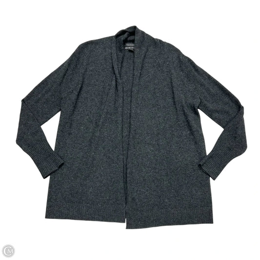 Sweater Cashmere By Tahari In Grey, Size: L