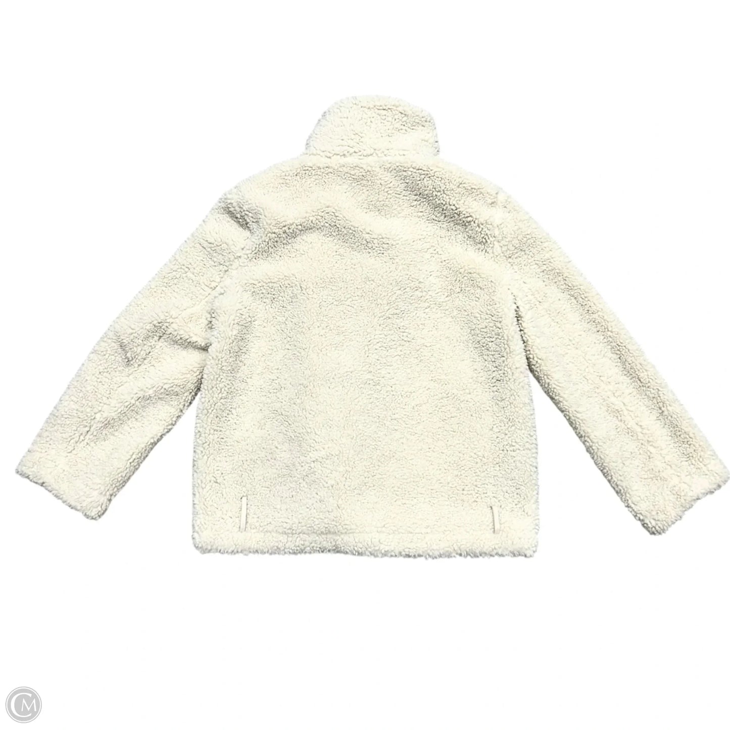 Coat Faux Fur & Sherpa By Lioness In Cream, Size: S