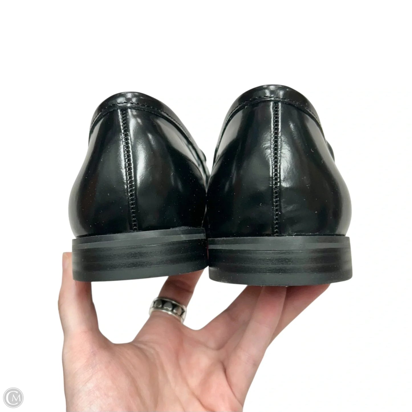 Shoes Flats By Banana Republic In Black, Size: 10