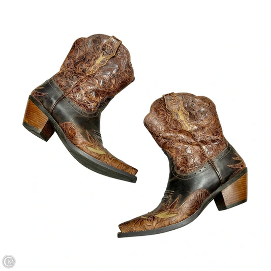 Boots Western By Ariat In Brown, Size: 10