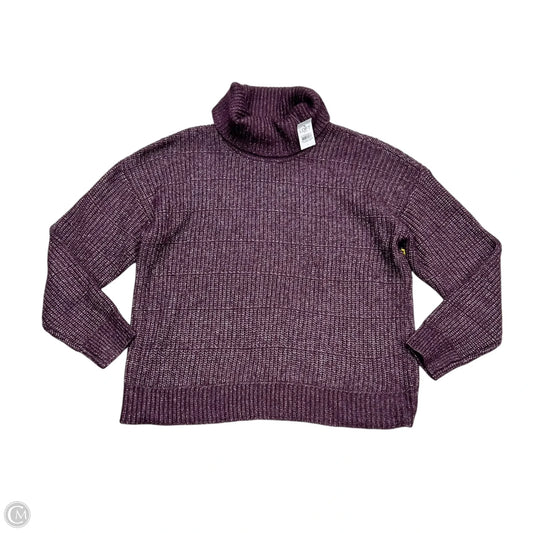 Sweater By Loft In Purple, Size: L