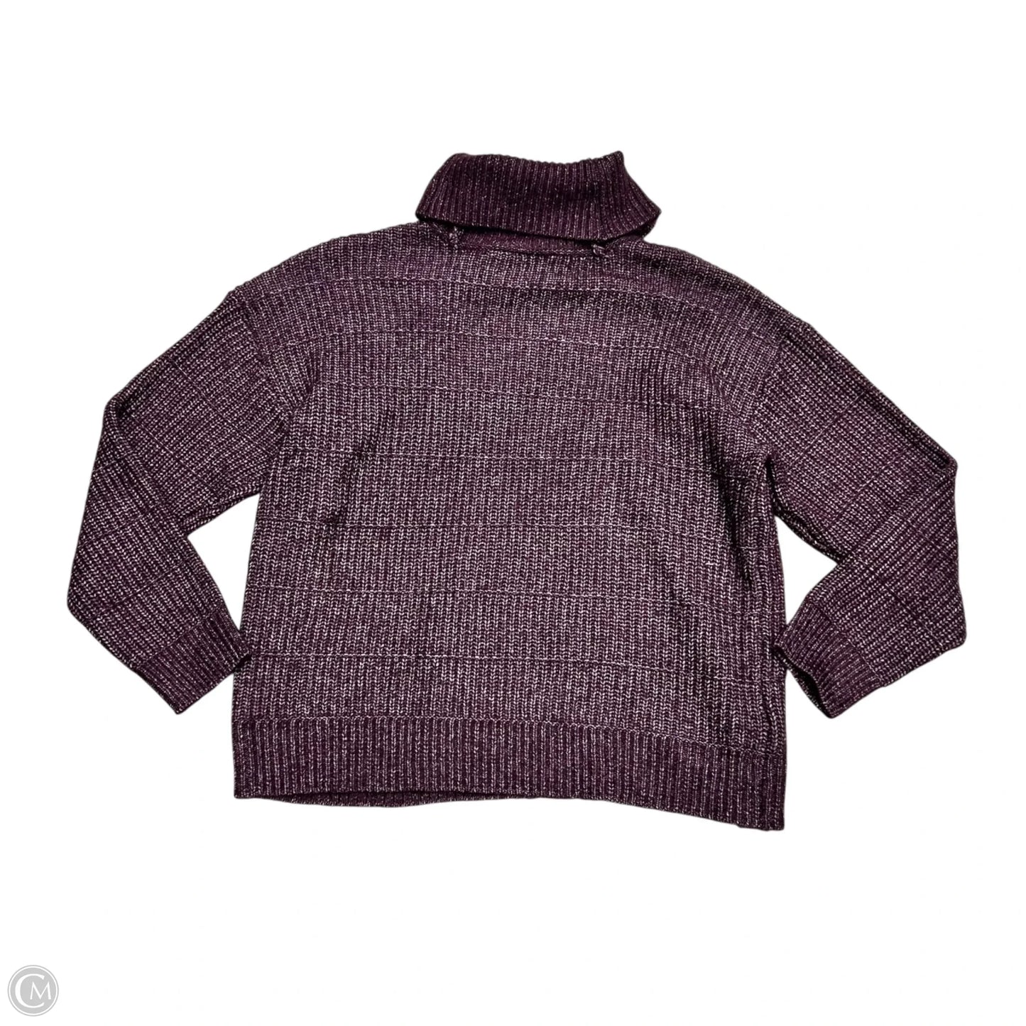 Sweater By Loft In Purple, Size: L
