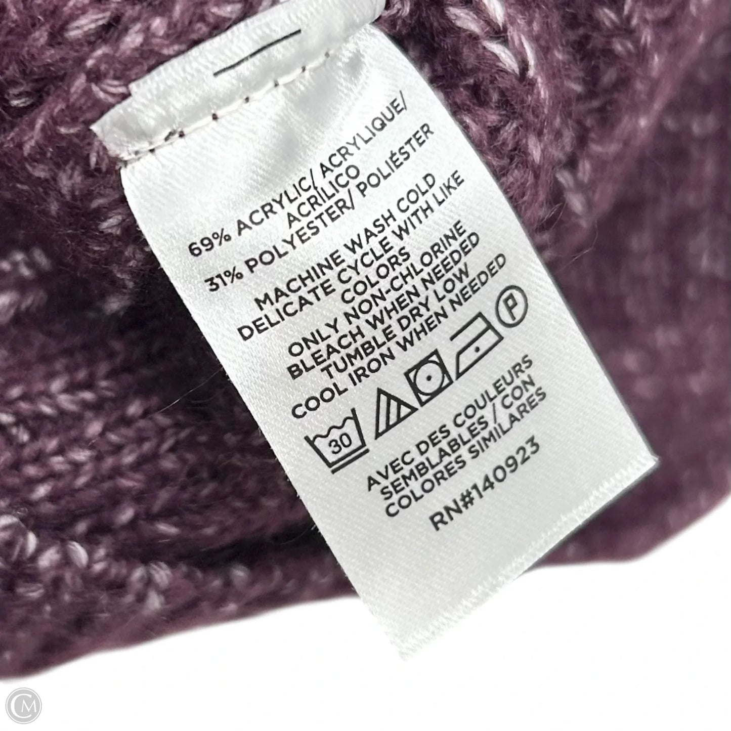 Sweater By Loft In Purple, Size: L