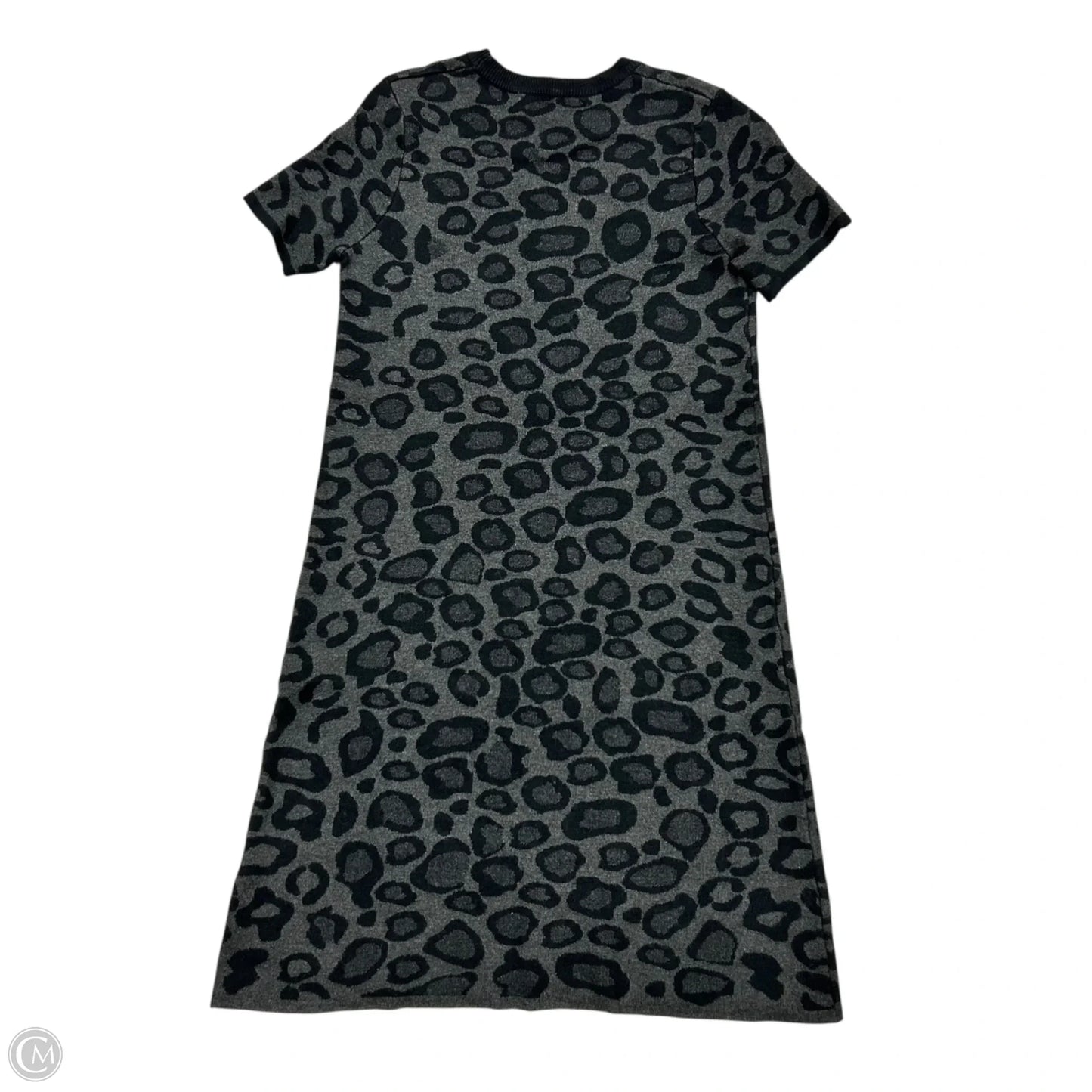 Dress Casual Midi By John + Jenn In Black & Grey, Size: S