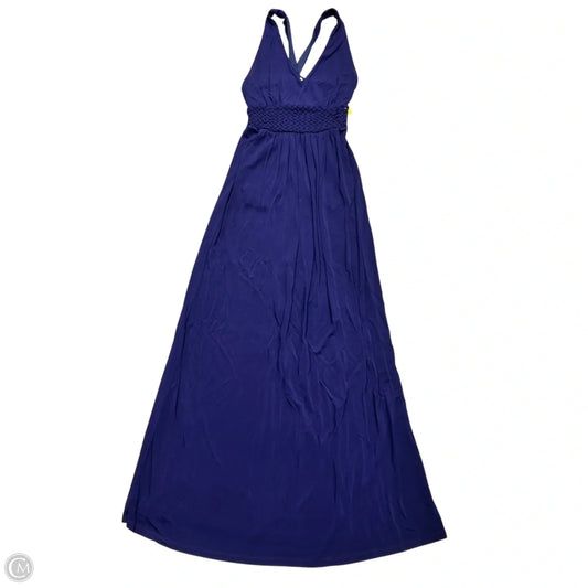 Dress Party Long By Maeve In Blue, Size: Xs