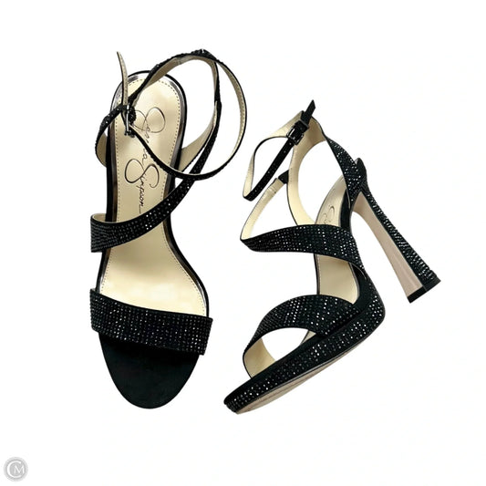 Shoes Heels Stiletto By Jessica Simpson In Black, Size: 8.5