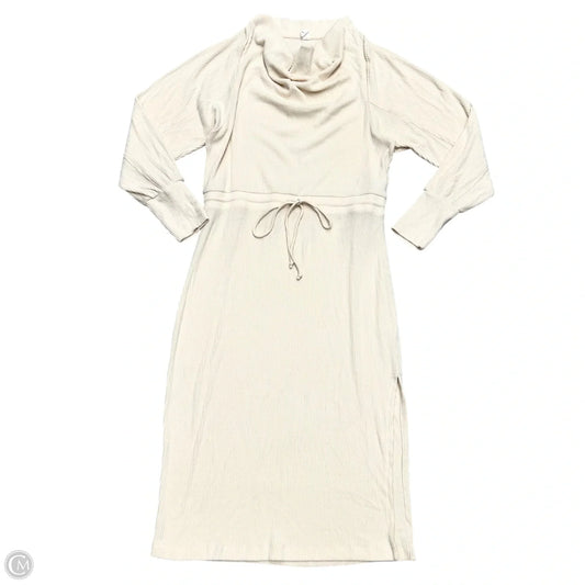 Dress Casual Maxi By Daily Practice By Anthropologie In Cream, Size: Xl