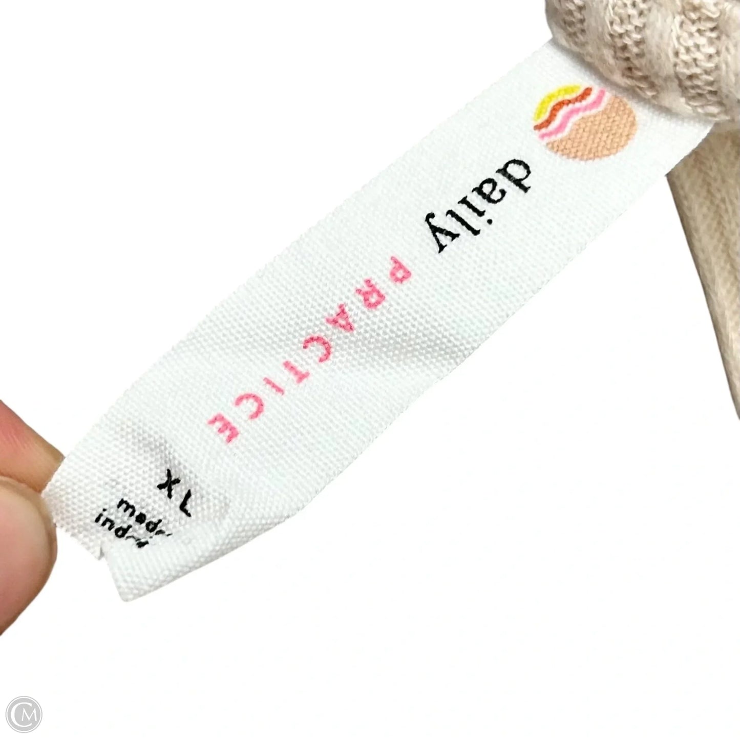 Dress Casual Maxi By Daily Practice By Anthropologie In Cream, Size: Xl