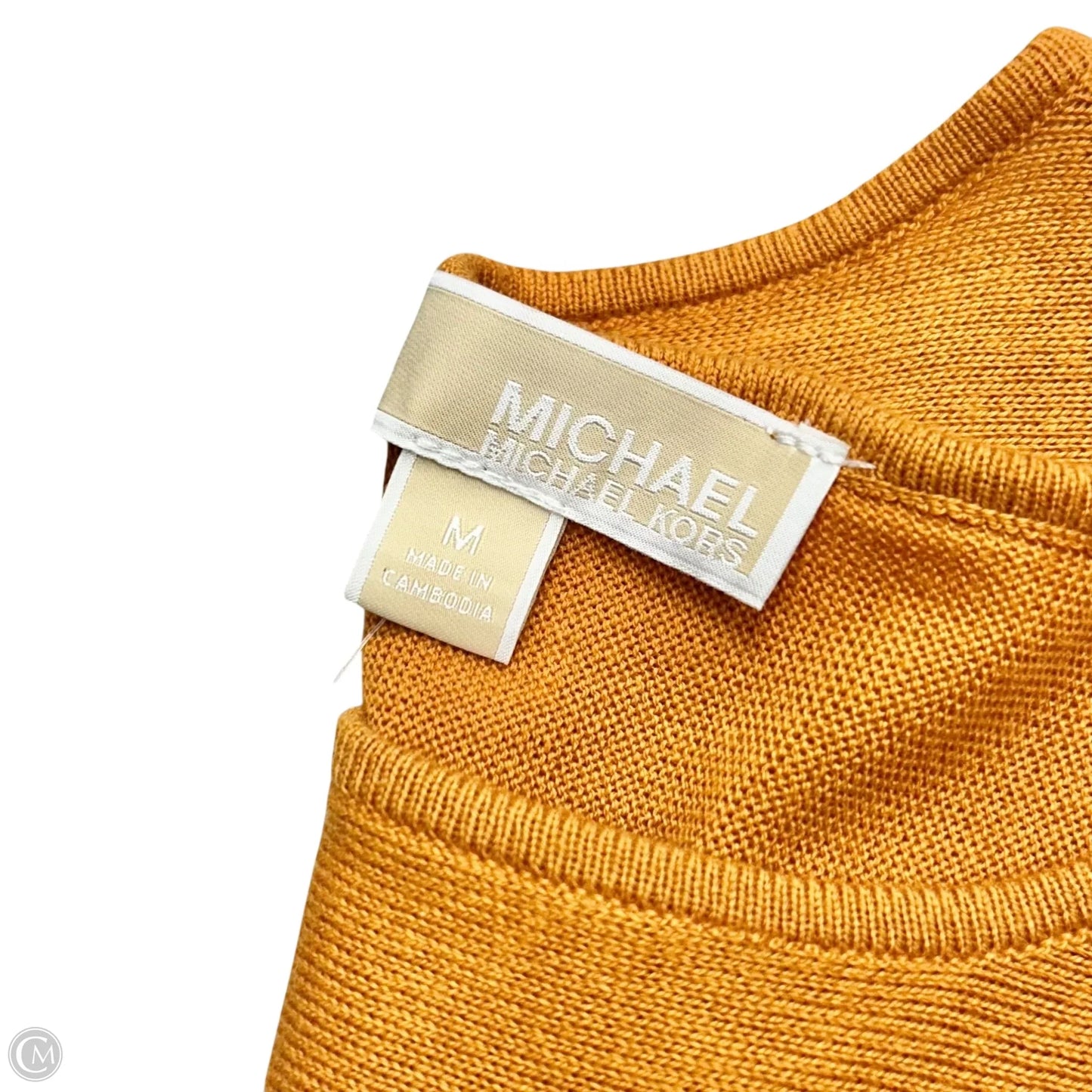 Sweater By Michael By Michael Kors In Yellow, Size: M