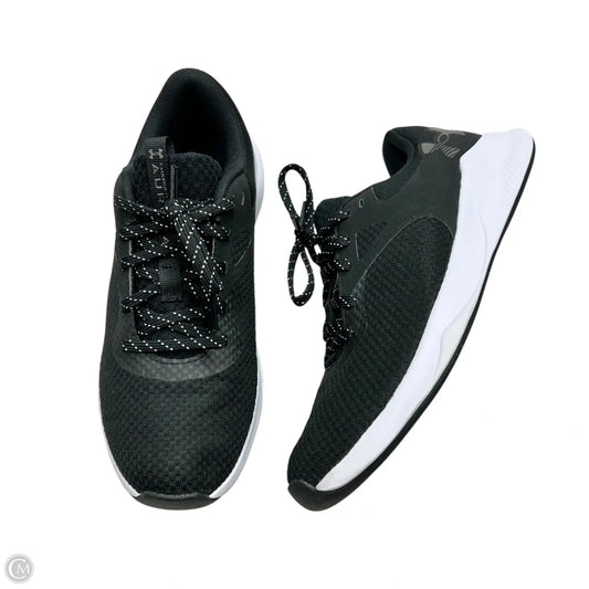 Shoes Athletic By Under Armour In Black & White, Size: 10