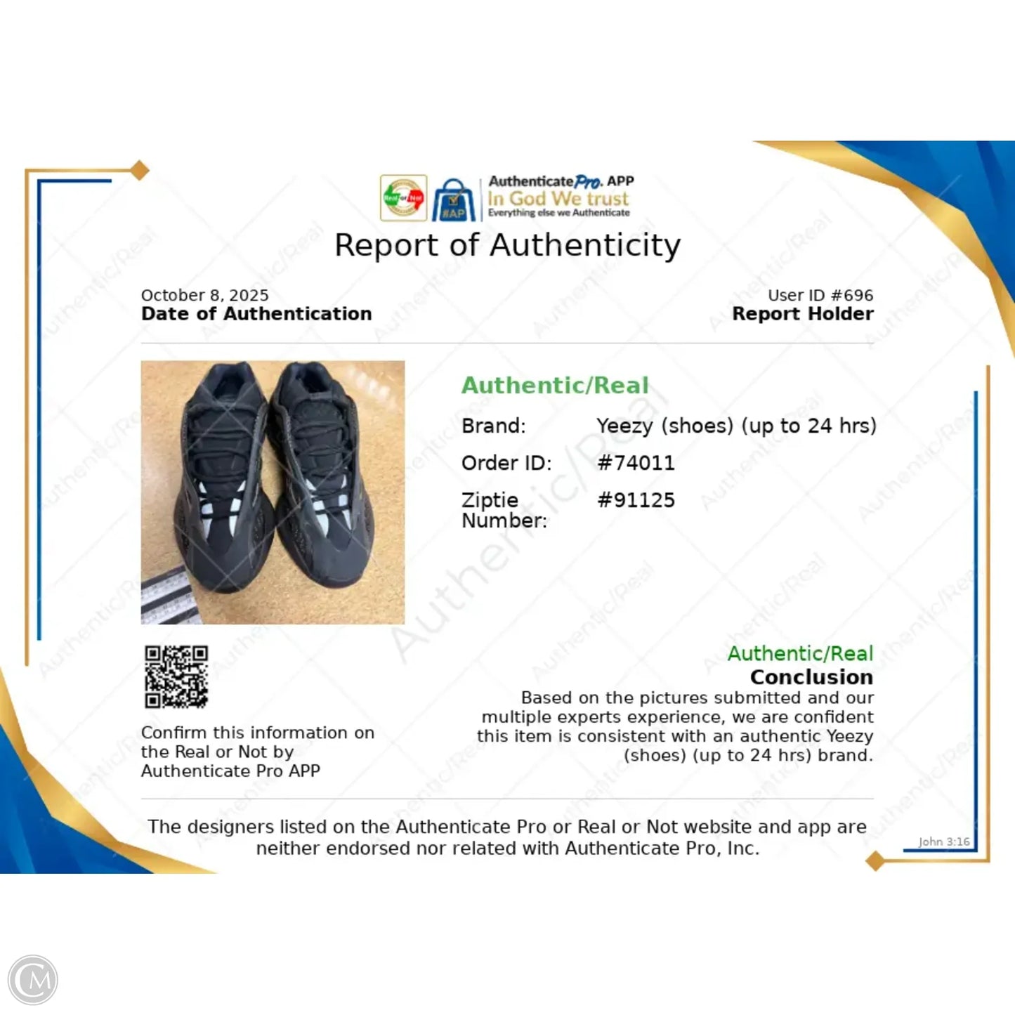 Shoes Luxury Designer By Yeezy In Black & Tan, Size: 8.5