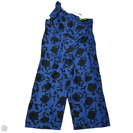 Jumpsuit Designer By Kate Spade In Black & Blue, Size: 2x