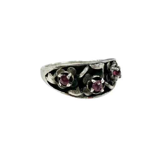 Ring Sterling Silver, Size: 4