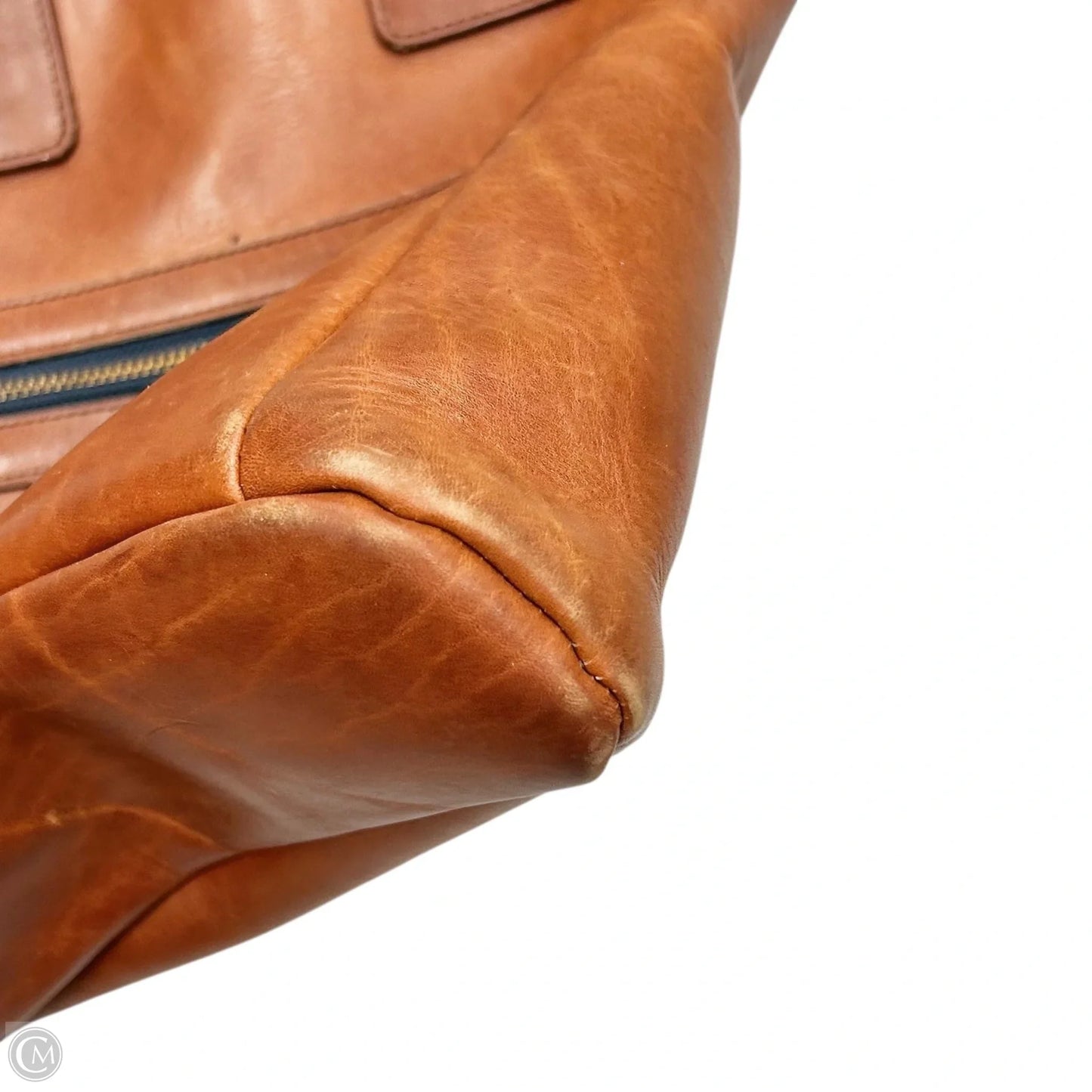 Handbag Leather By Territorie, Size: Large