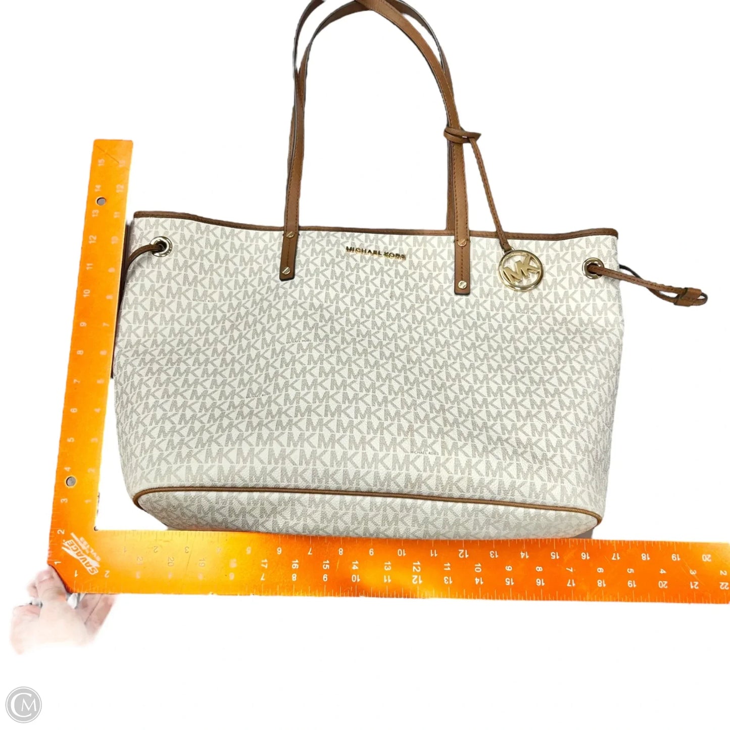 Tote Designer By Michael Kors, Size: Medium