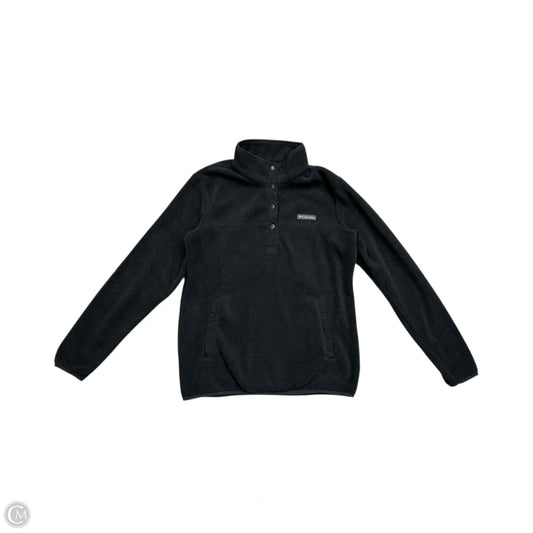 Jacket Fleece By Columbia In Green & Grey, Size: M