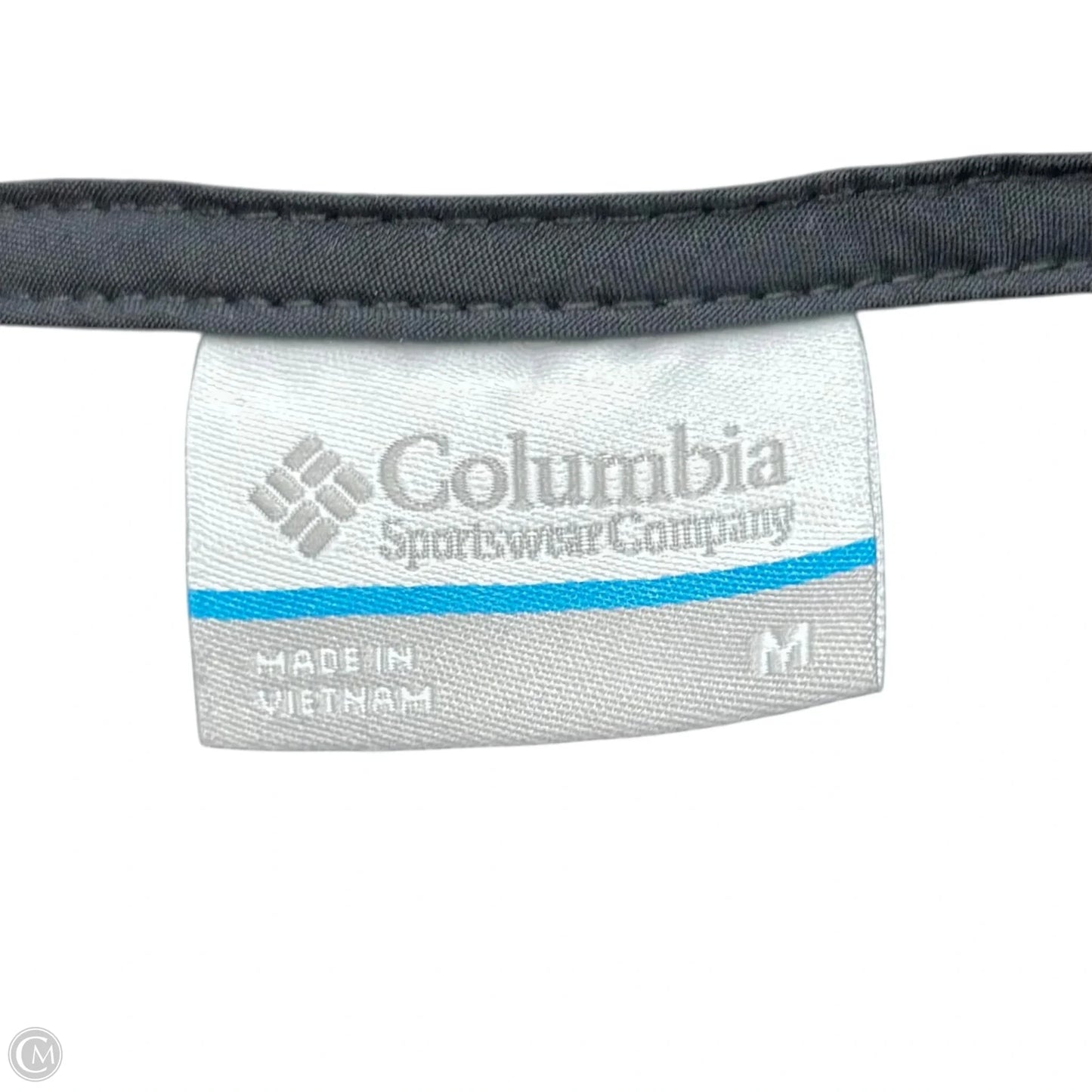 Jacket Fleece By Columbia In Green & Grey, Size: M