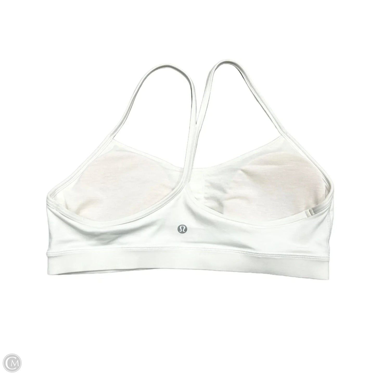 Athletic Bra By Lululemon In White, Size: L