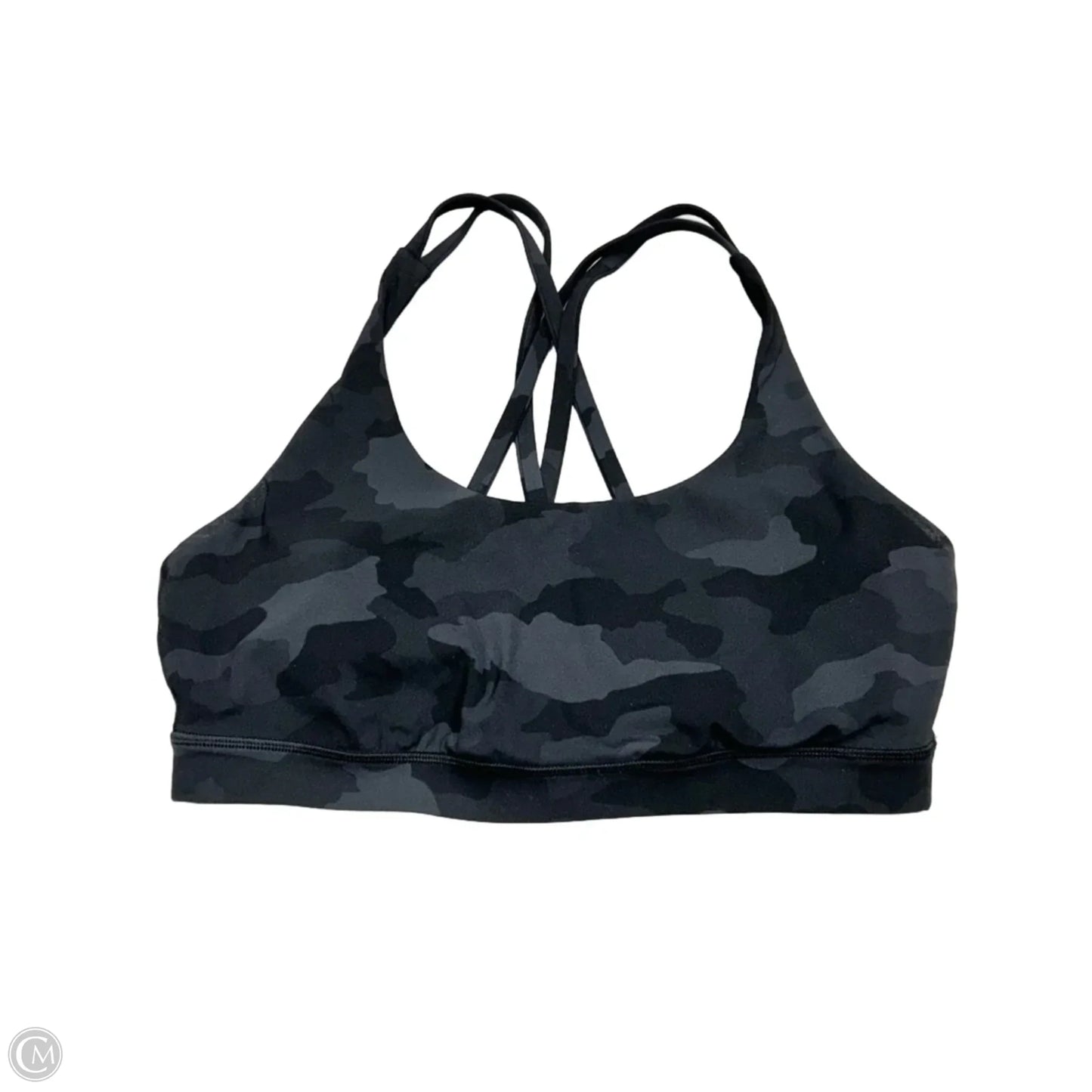 Athletic Bra By Lululemon In Camouflage Print, Size: L