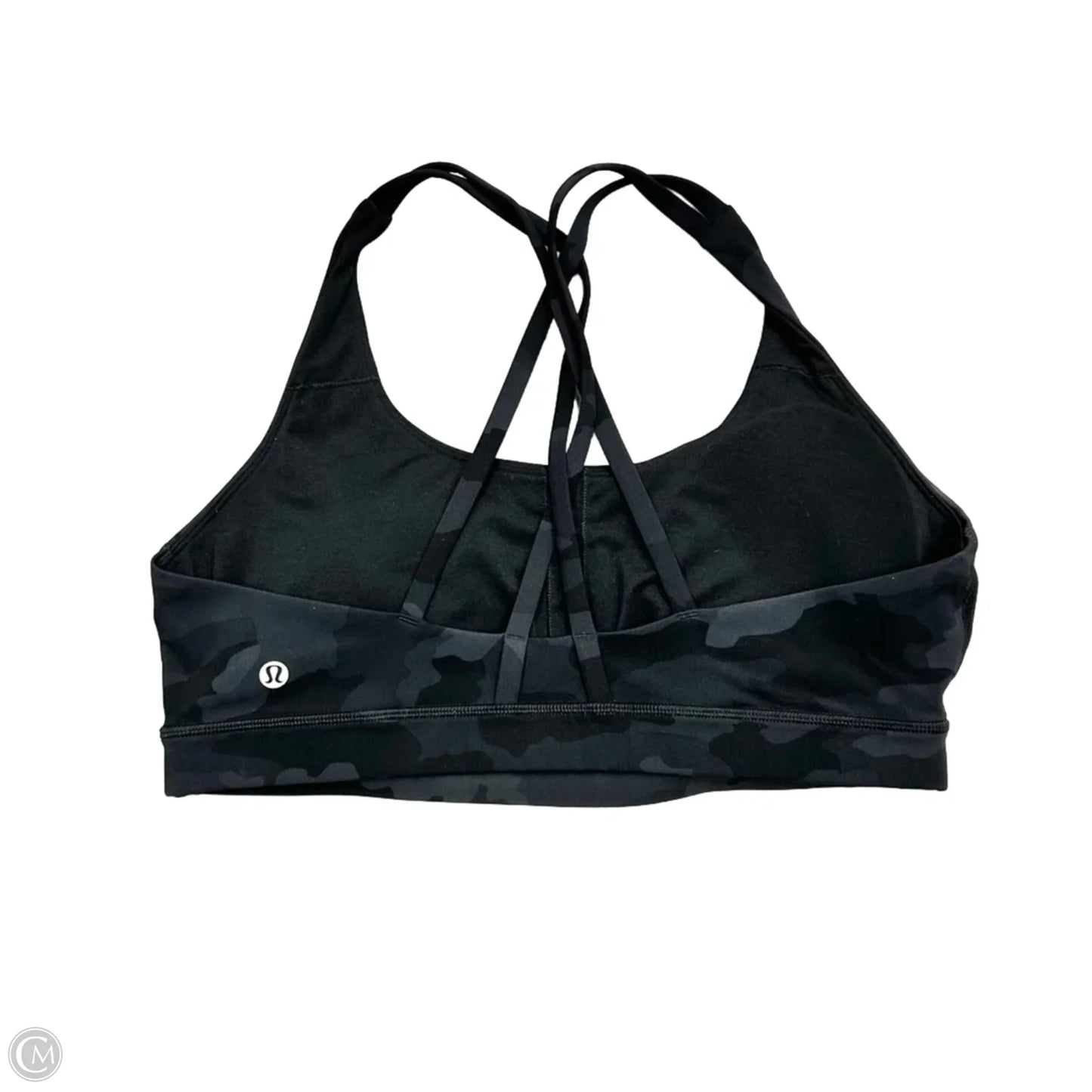 Athletic Bra By Lululemon In Camouflage Print, Size: L