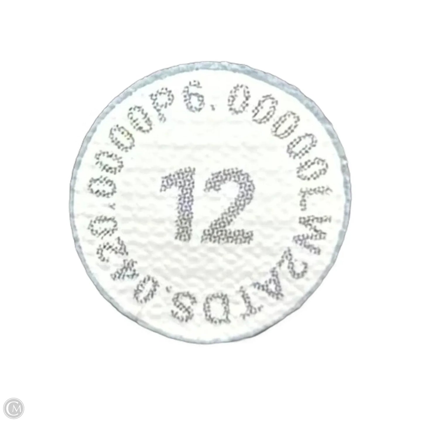 Athletic Bra By Lululemon In Black & White, Size: L