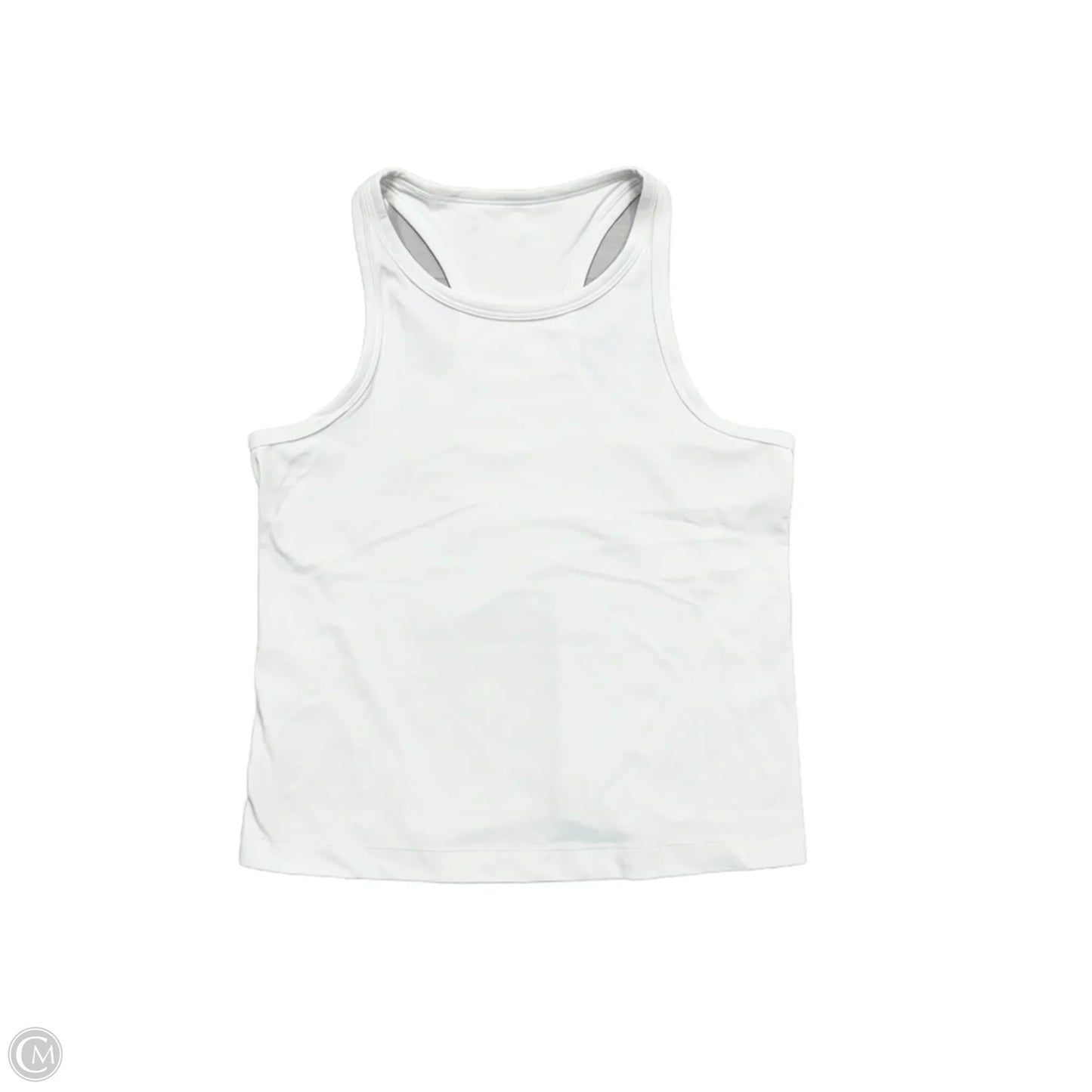 Athletic Tank Top By Lululemon In White, Size: L