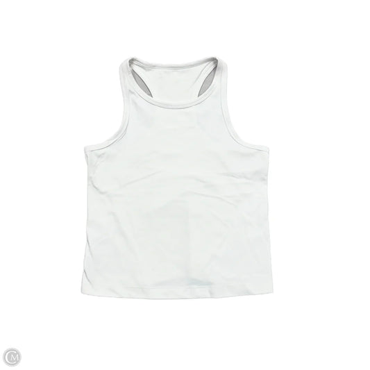 Athletic Tank Top By Lululemon In White, Size: L