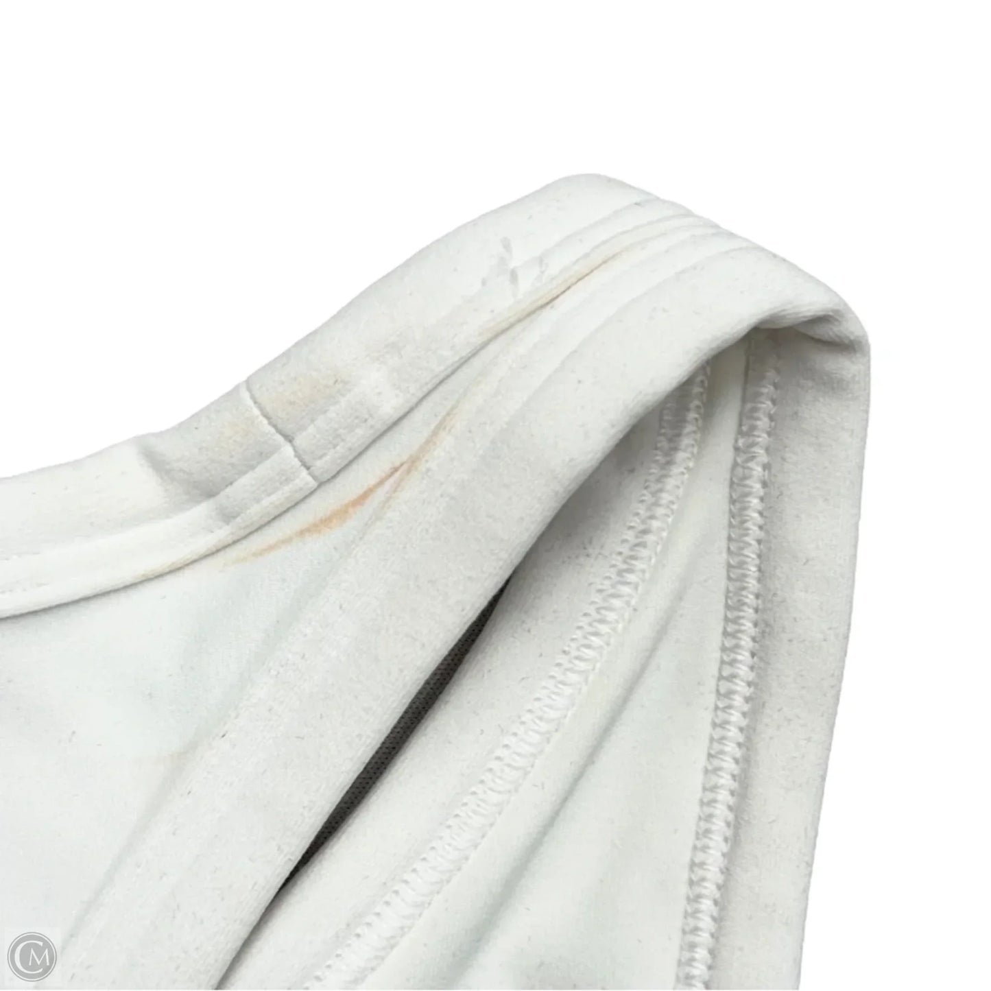 Athletic Tank Top By Lululemon In White, Size: L