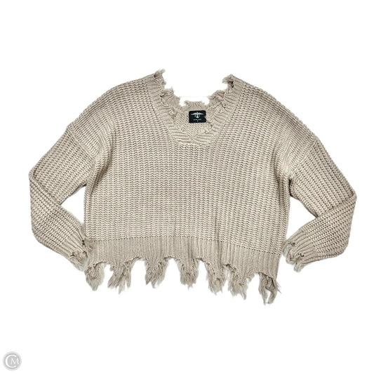 Sweater By Black Label In Taupe, Size: M
