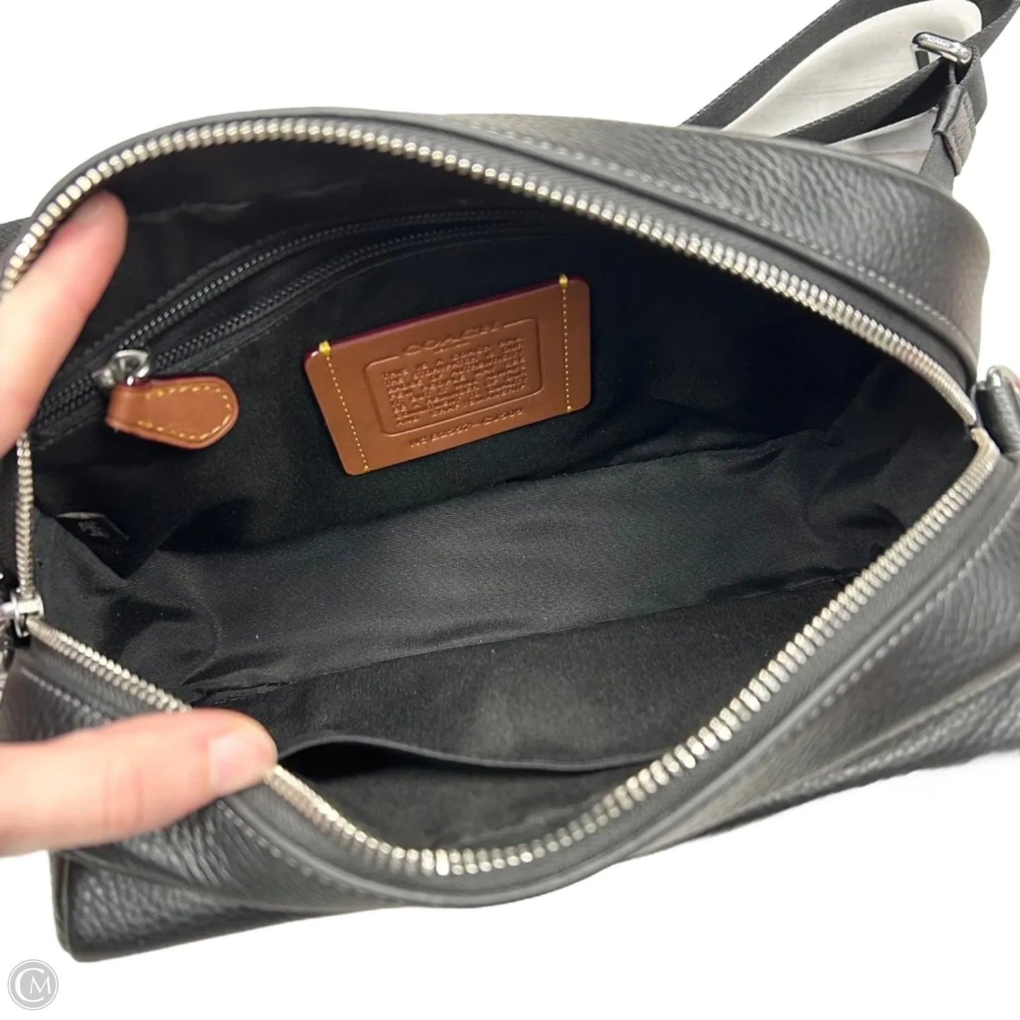 Crossbody Designer By Coach, Size: Large