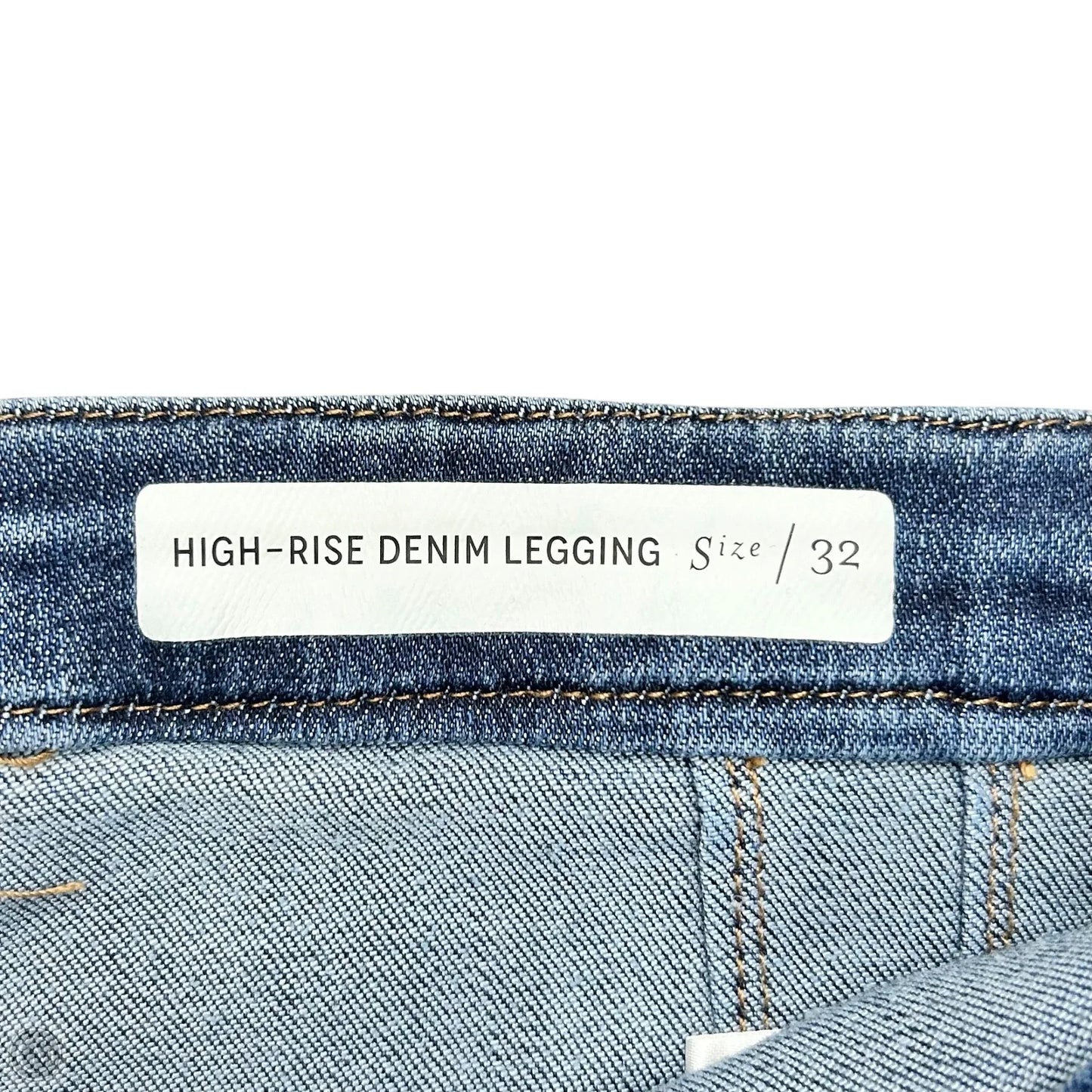 Jeans Skinny By Pilcro In Blue Denim, Size: 14