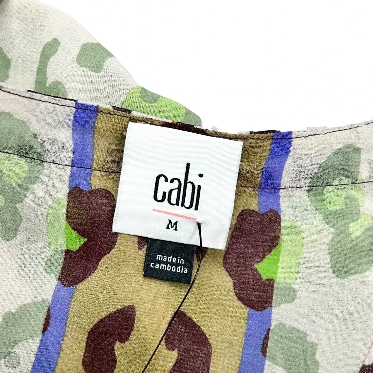 Dress Casual Midi By Cabi In Animal Print, Size: M
