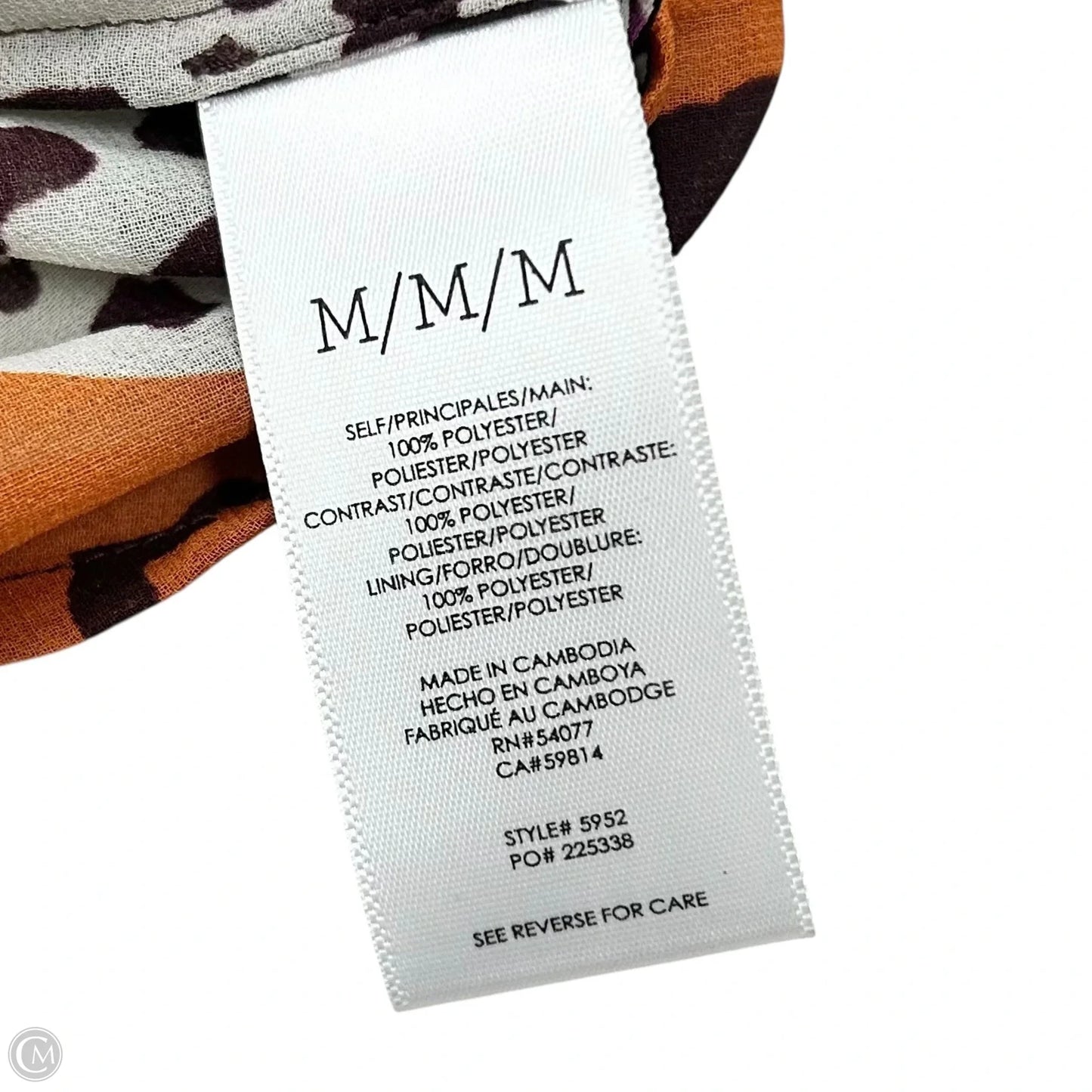 Dress Casual Midi By Cabi In Animal Print, Size: M