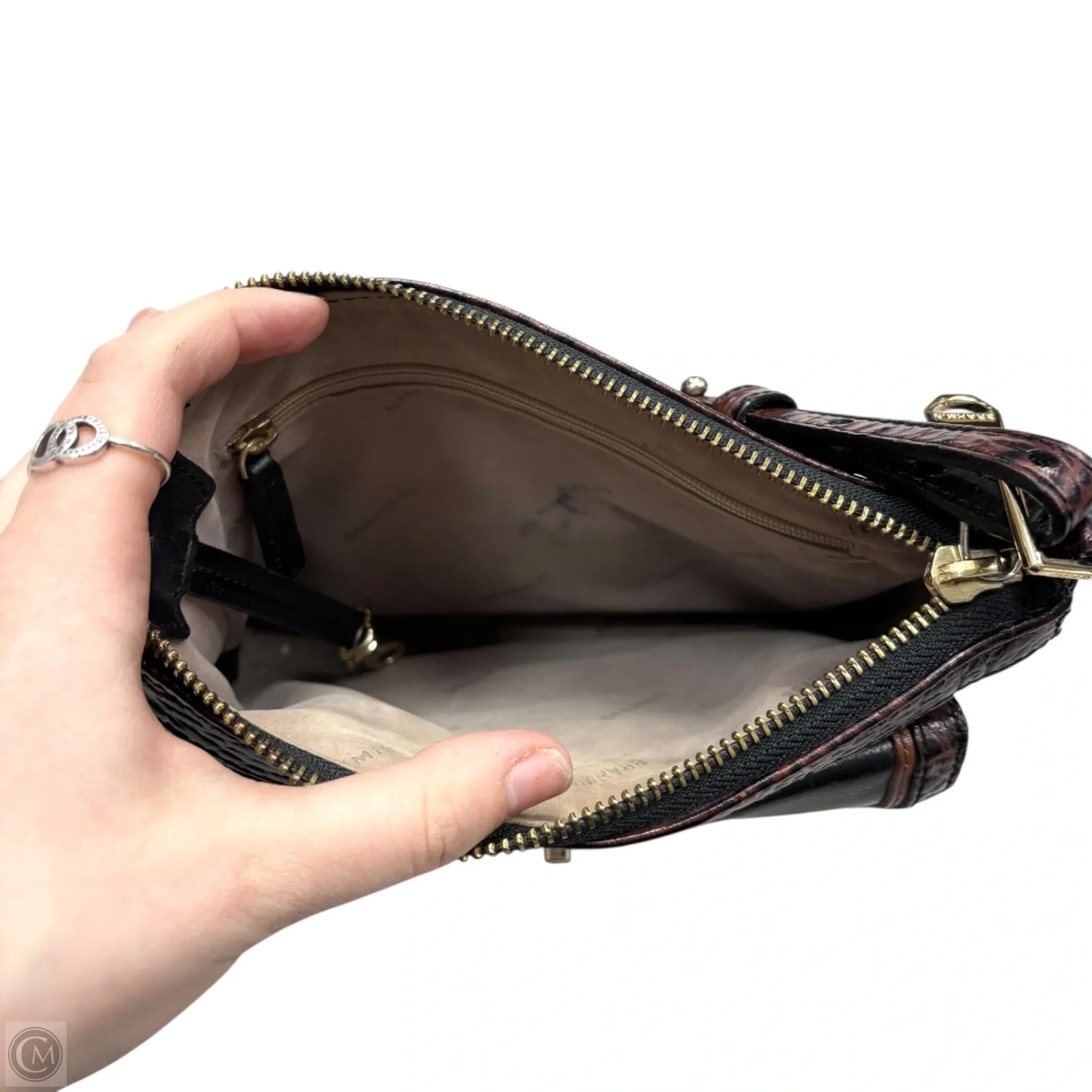 Crossbody Designer By Brahmin, Size: Small