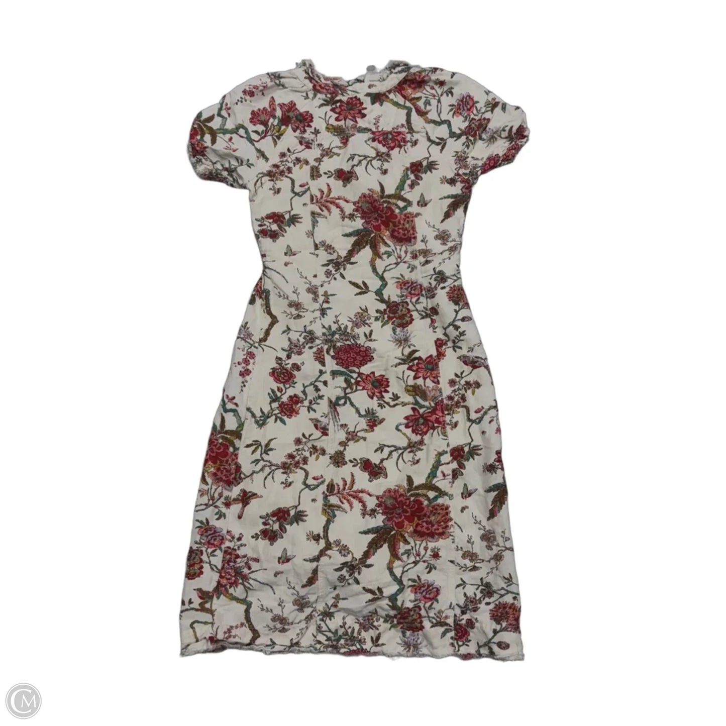 Dress Casual Midi By Pilcro In Floral Print, Size: S