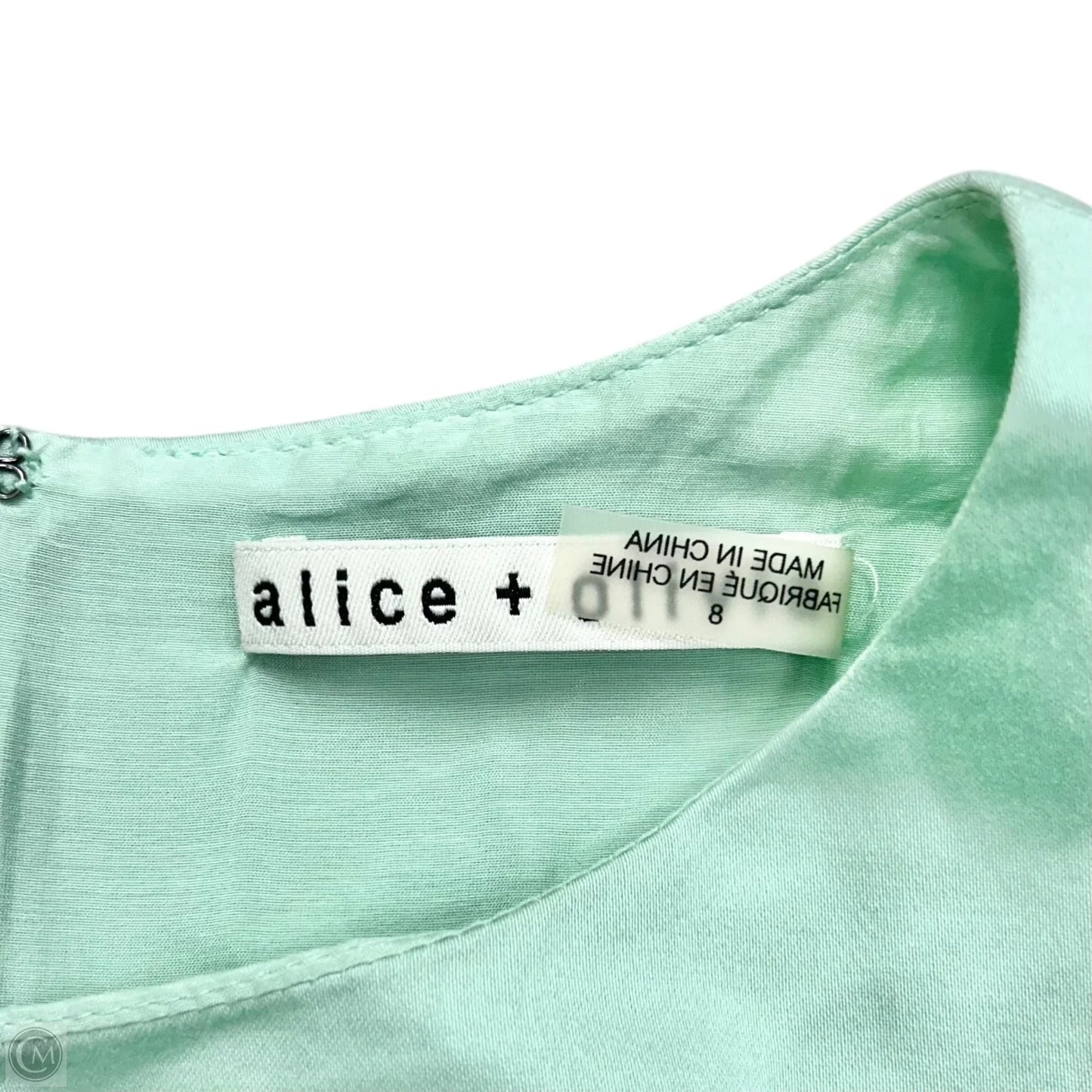 Dress Designer By Alice + Olivia In Rainbow Print, Size: M