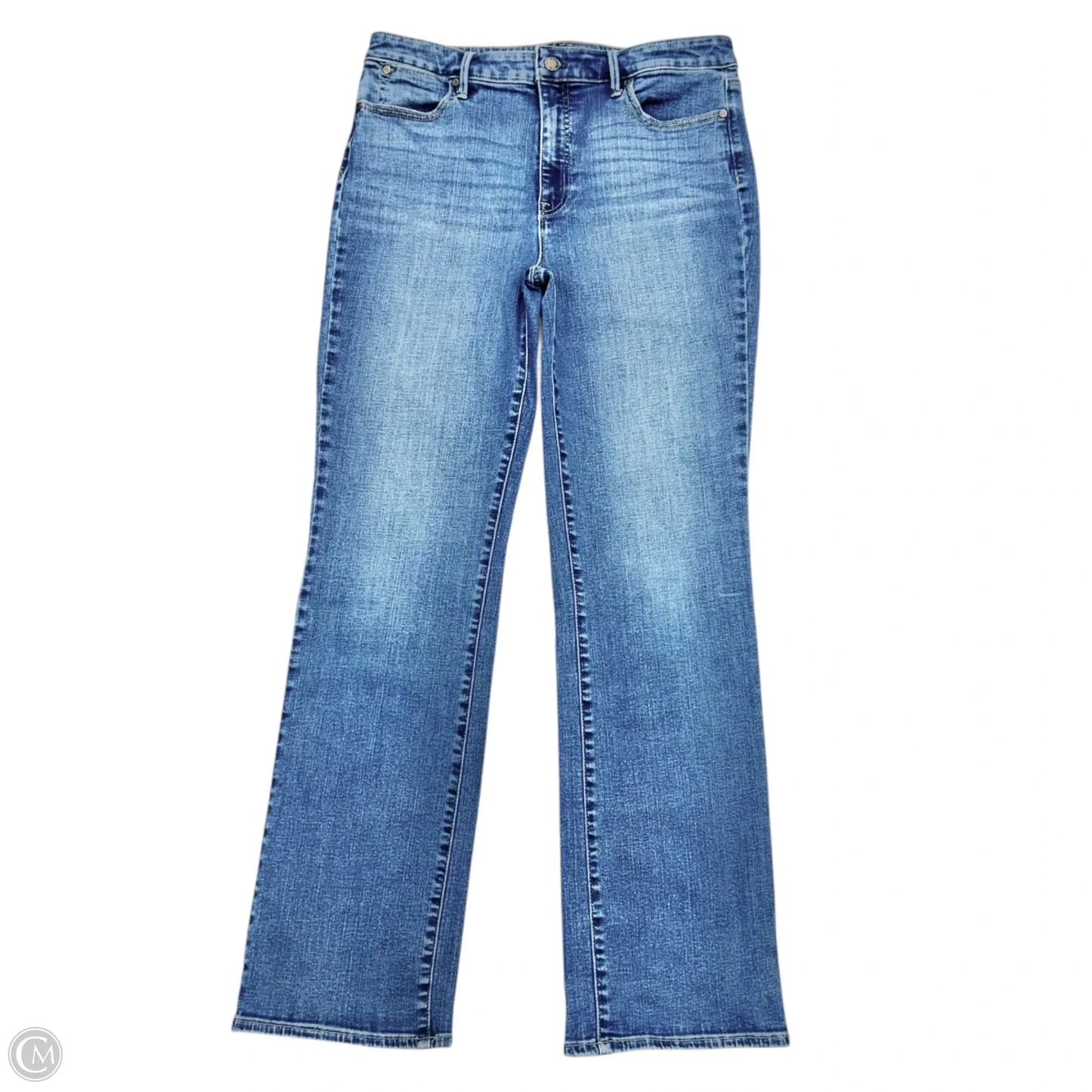 Jeans Boot Cut By Talbots In Blue Denim, Size: 12
