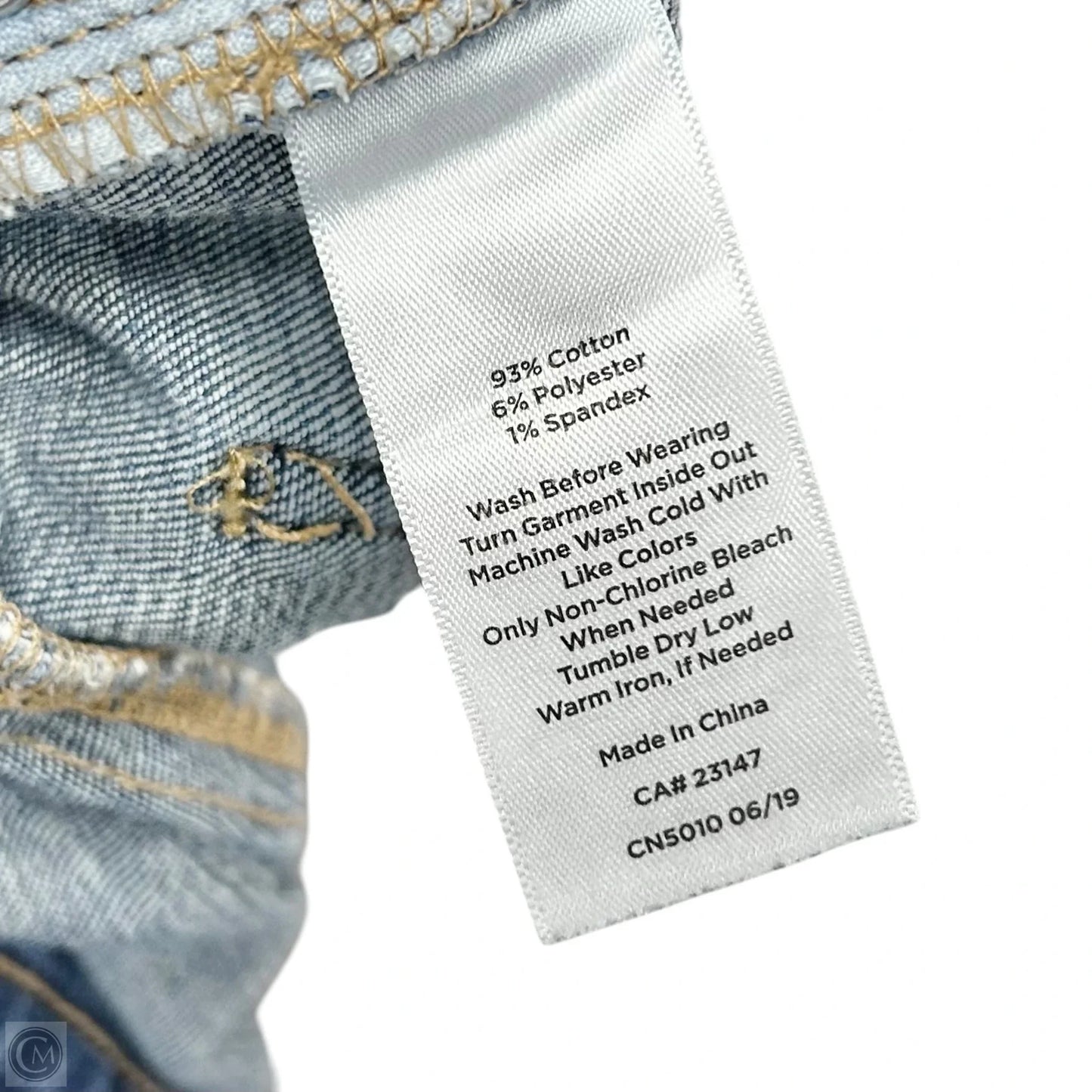 Jeans Boot Cut By Talbots In Blue Denim, Size: 12