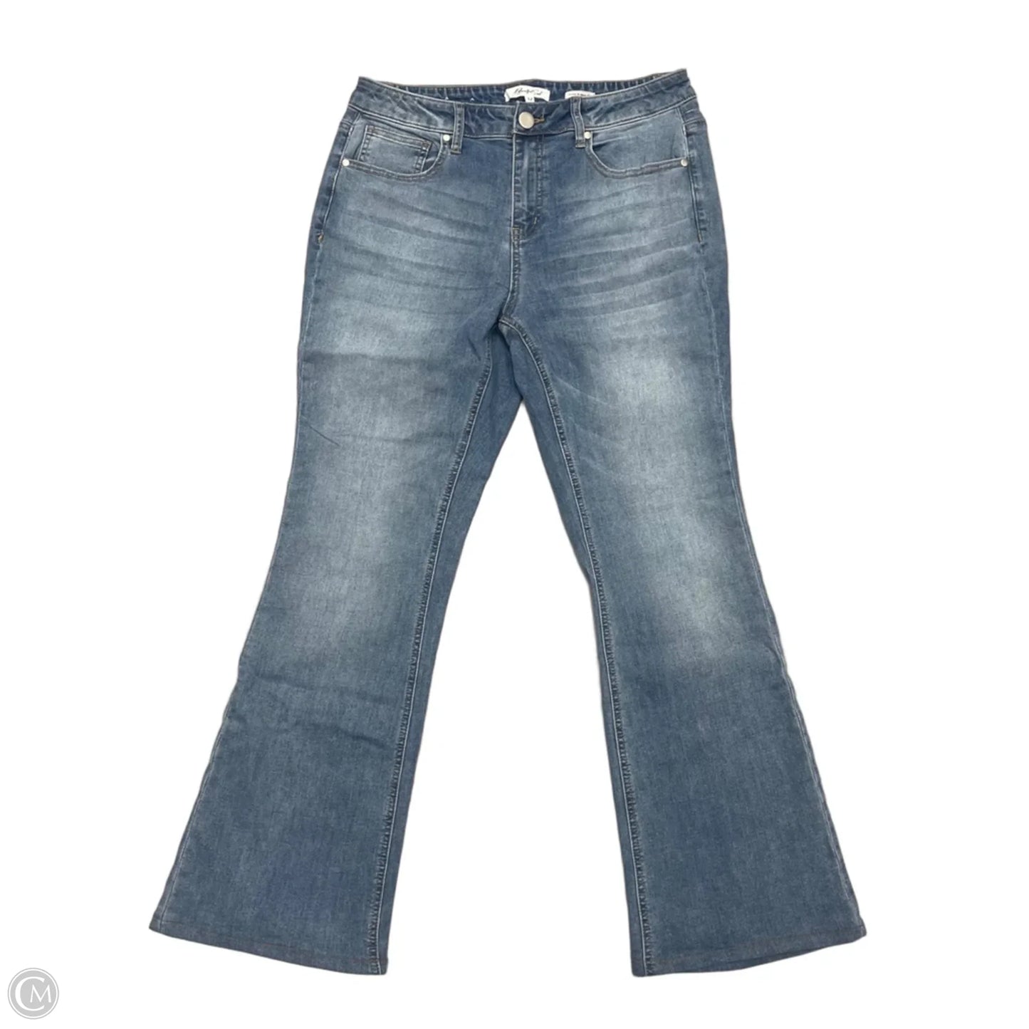 Jeans Boot Cut By A Beautiful Soul In Blue Denim, Size: 12
