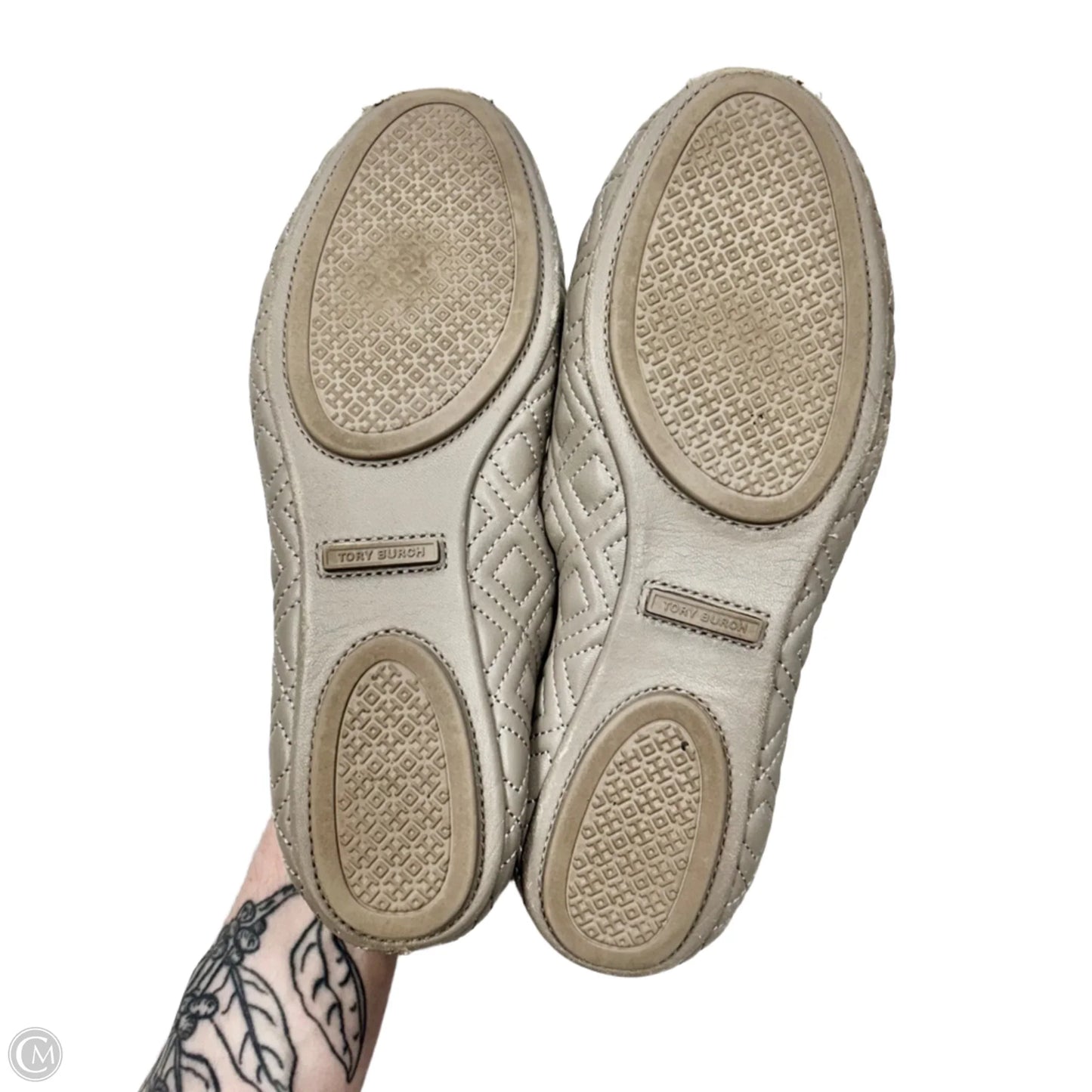 Shoes Designer By Tory Burch In Grey, Size: 6