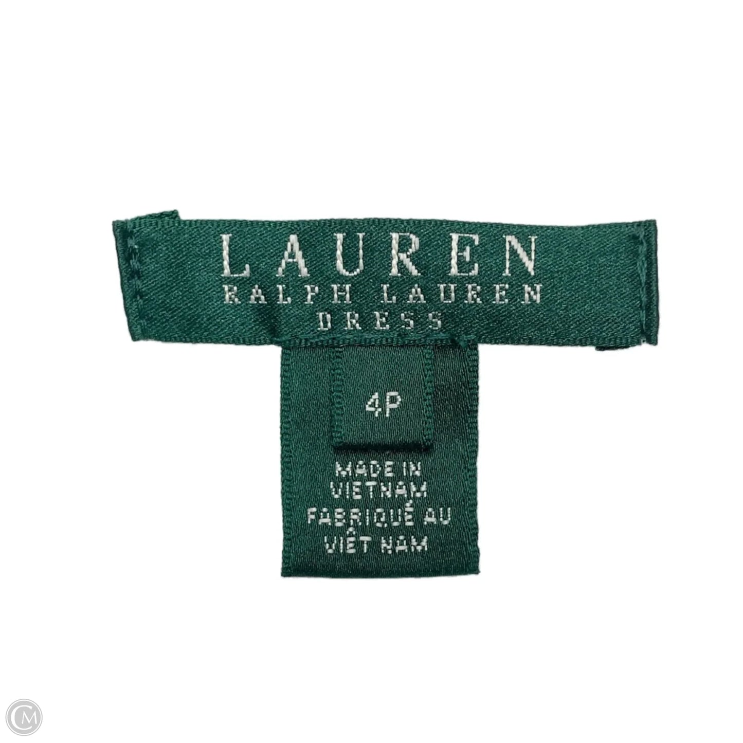 Dress Party Midi By Lauren By Ralph Lauren In Black & White, Size: S