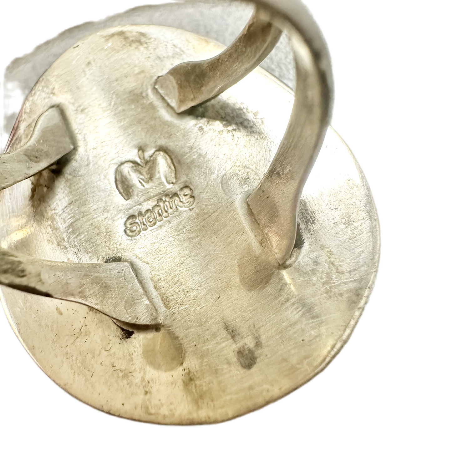 Ring Sterling Silver , Size: 9