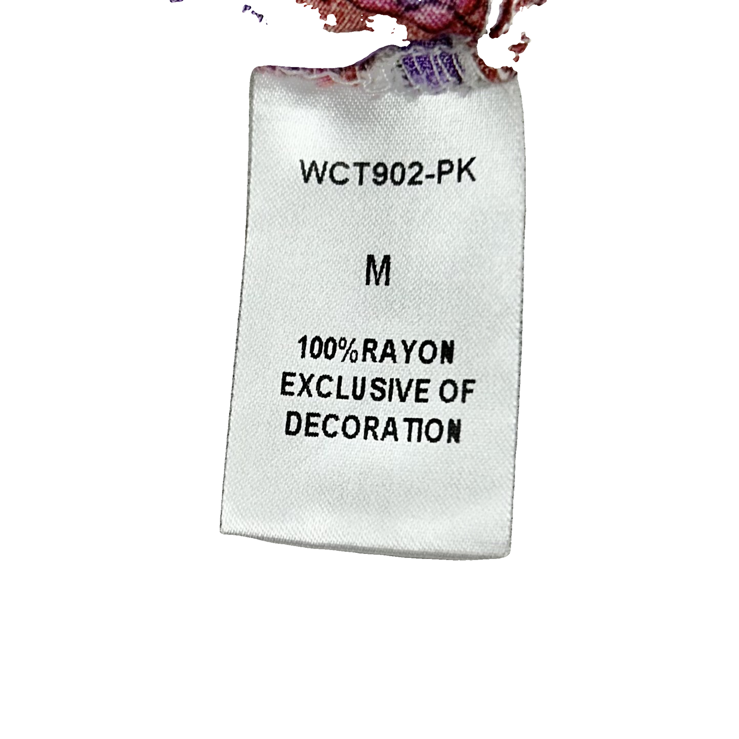 Blouse Short Sleeve By Thml In Purple & White, Size: M