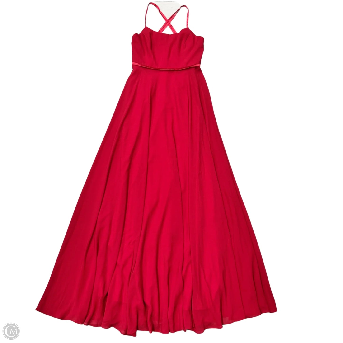 Dress Party Long By Lulus In Red, Size: S