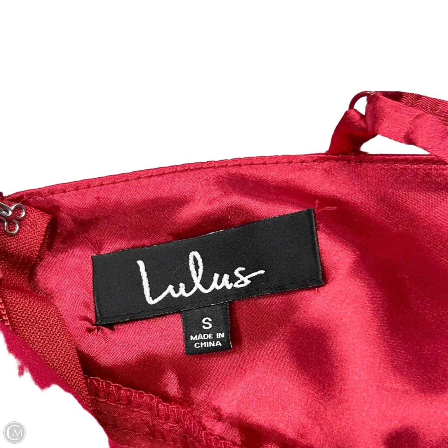 Dress Party Long By Lulus In Red, Size: S