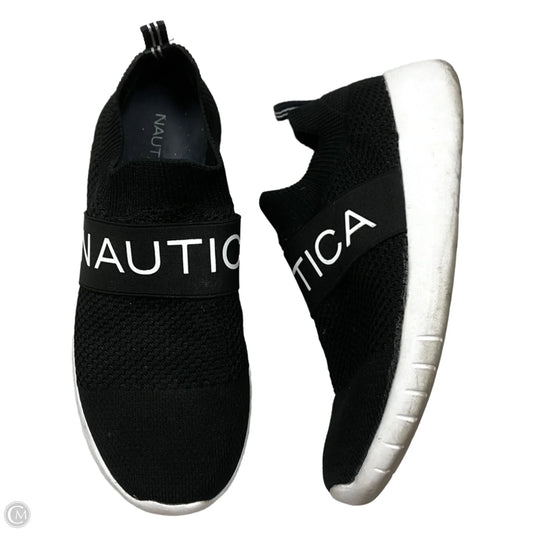 Shoes Sneakers By Nautica In Black, Size: 8