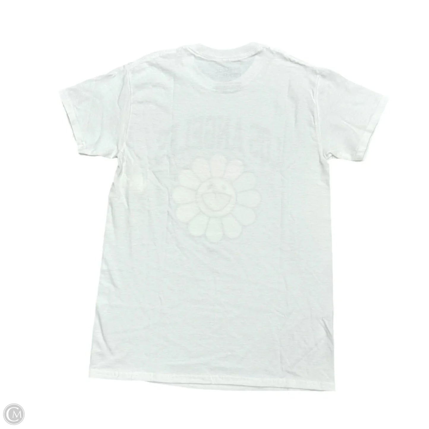 Top Short Sleeve By Takashi Murakami In White, Size: S