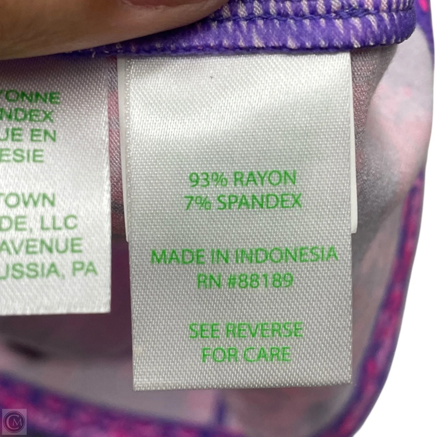 Dress Designer By Lilly Pulitzer In Pink & Purple, Size: M